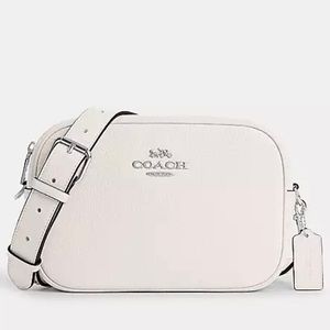 Coach Camera Bag Purse with Chrome accents
